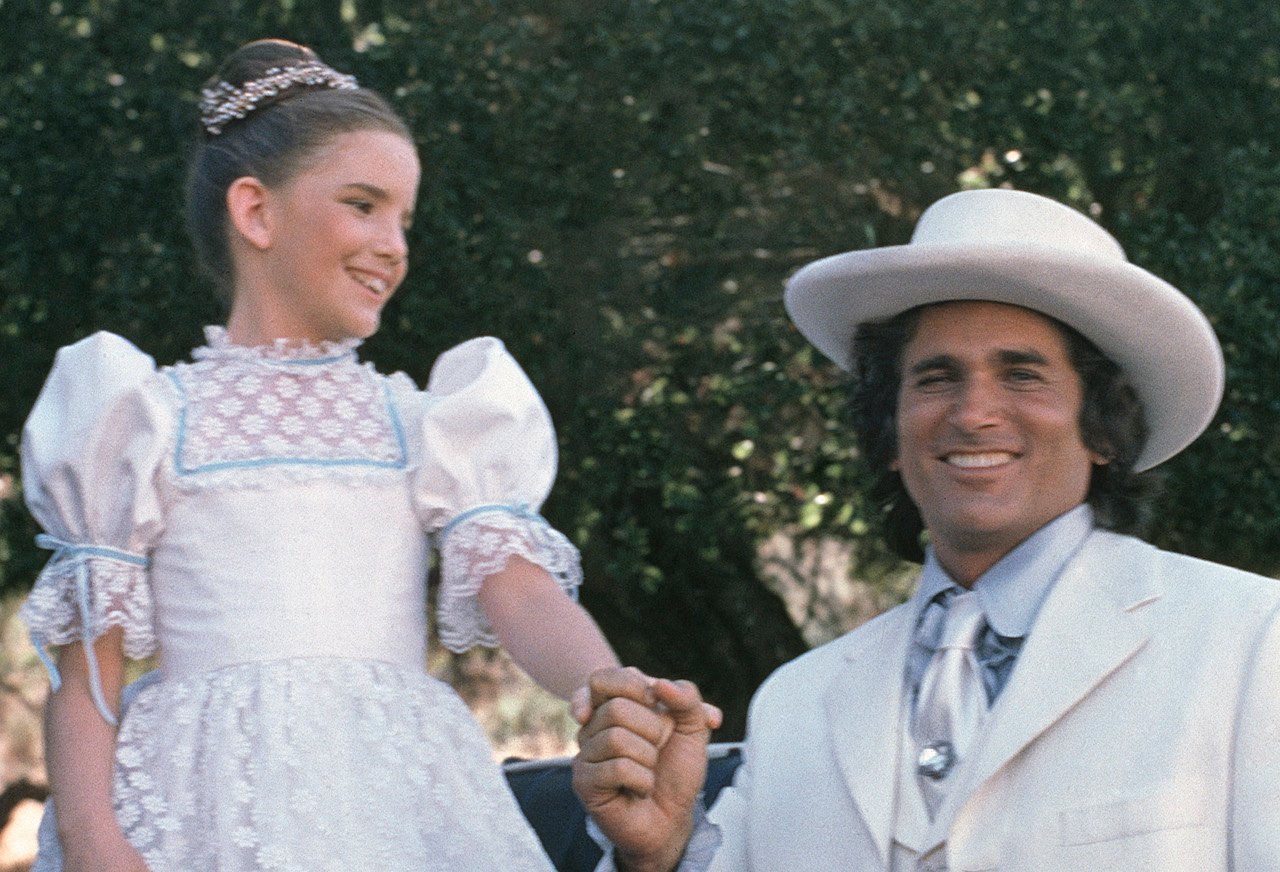 Michael Landon and Melissa Gilbert, pictured together on 'Little House,' had a friendship that included playful pranks
