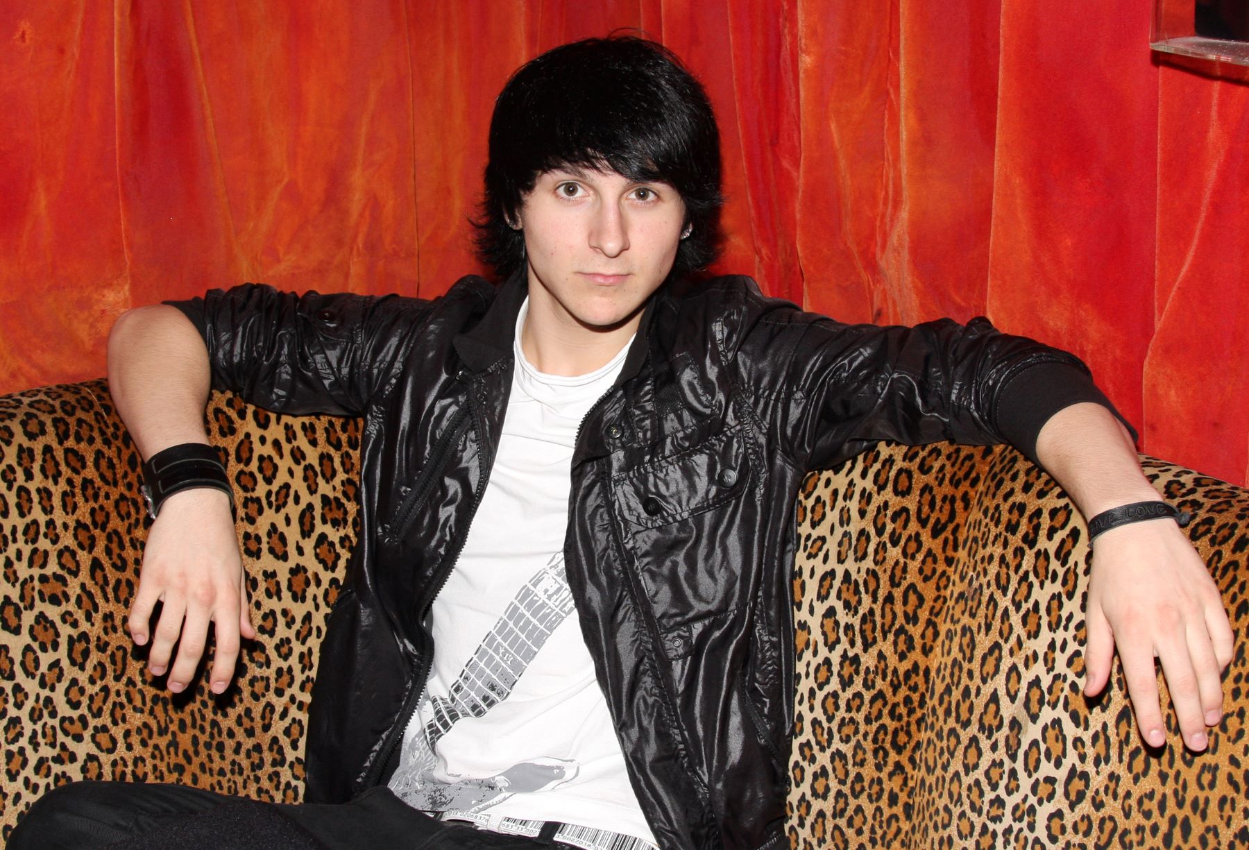 Mitchel Musso at Planet Hollywood in New York City
