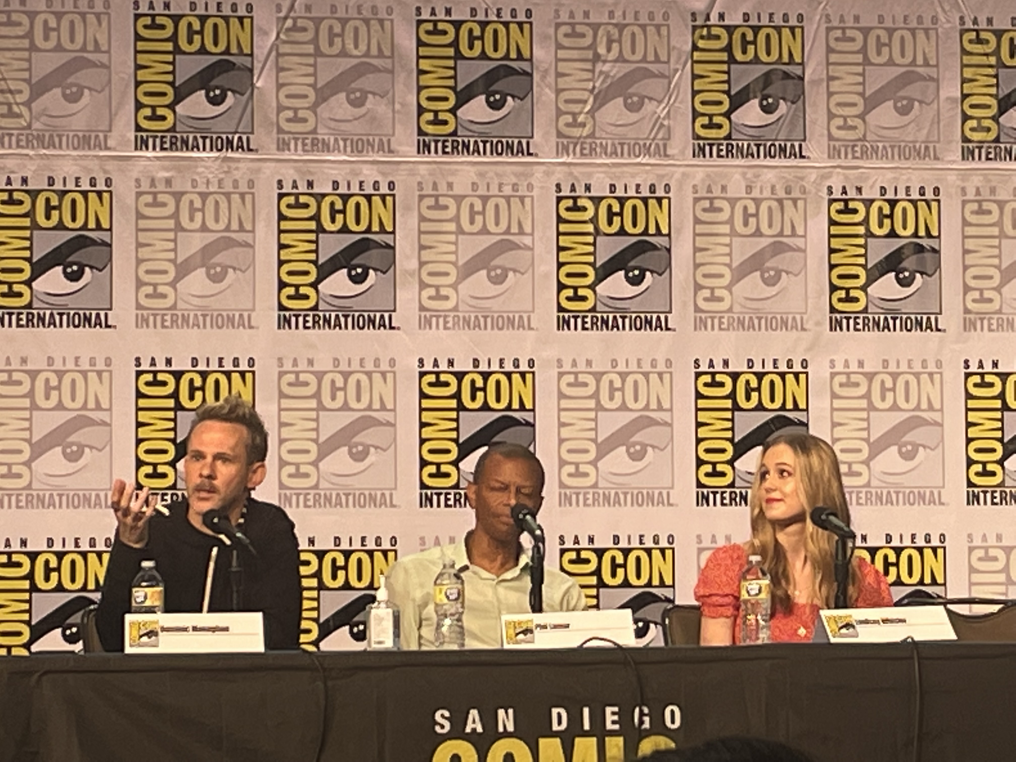 Moriarty: The Devil's Game cast at San Diego Comic Con 2022