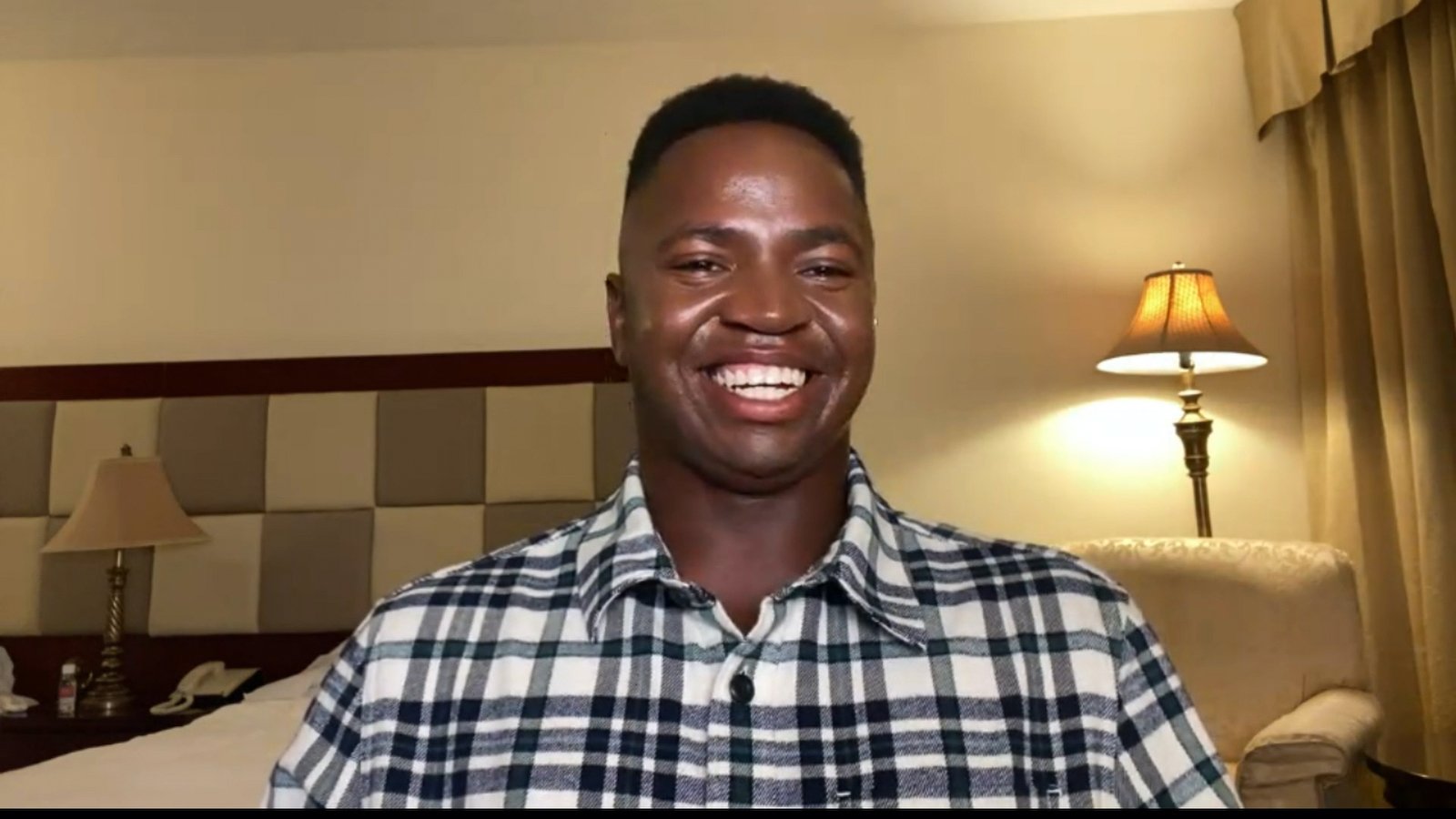 Mzi 'Zee' Dempers from 'Below Deck Med' appeared on 'WWHL' from a remote location