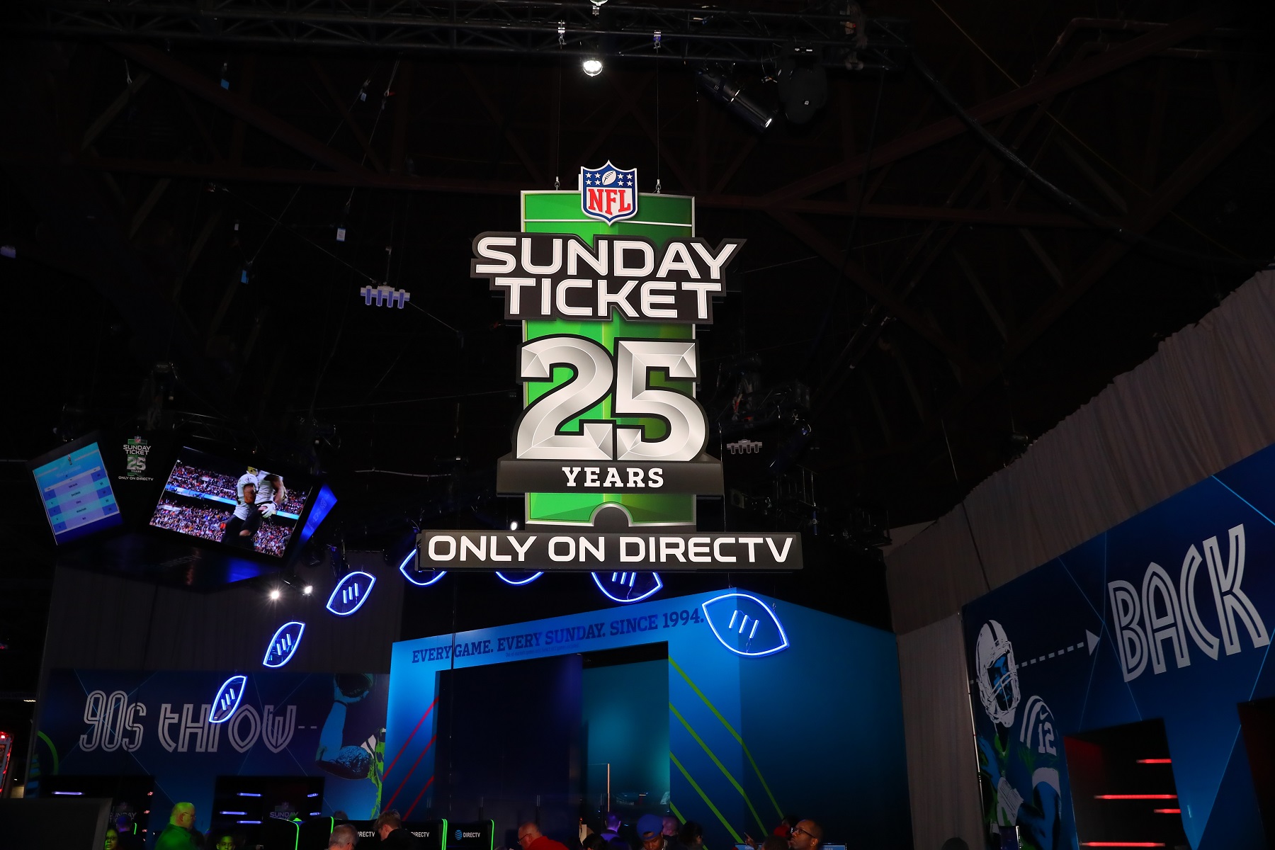 NFL Sunday Ticket at the Super Bowl LIII Experience on January 29, 2019 at the Georgia World Congress Center in Atlanta, GA.