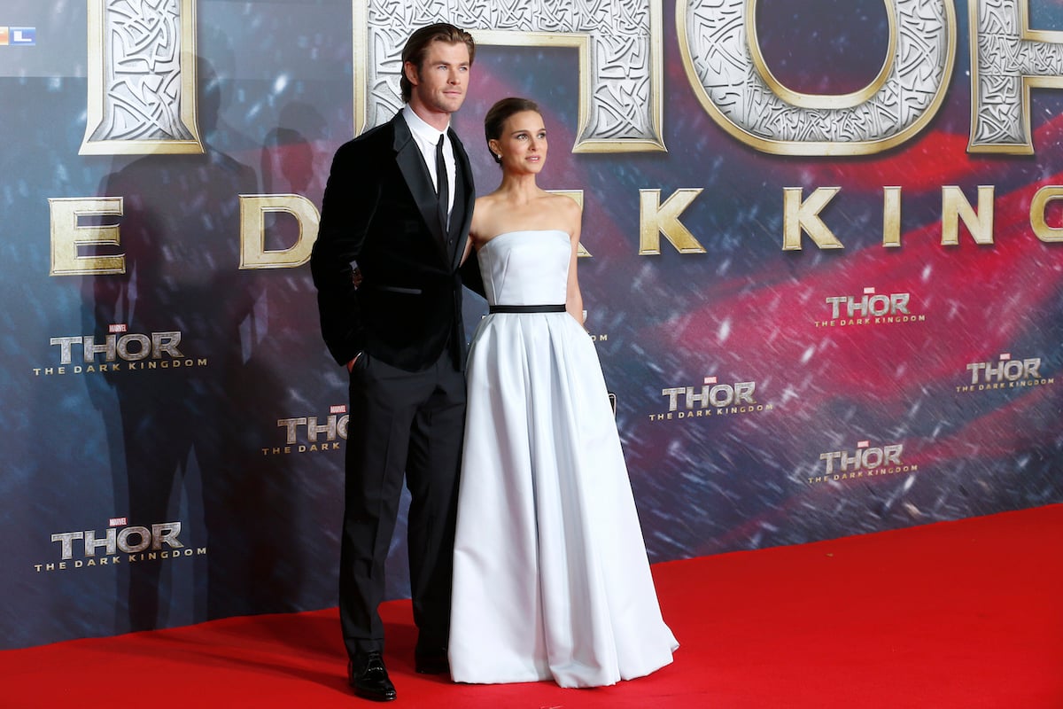 Natalie Portman Chris Hemsworth height