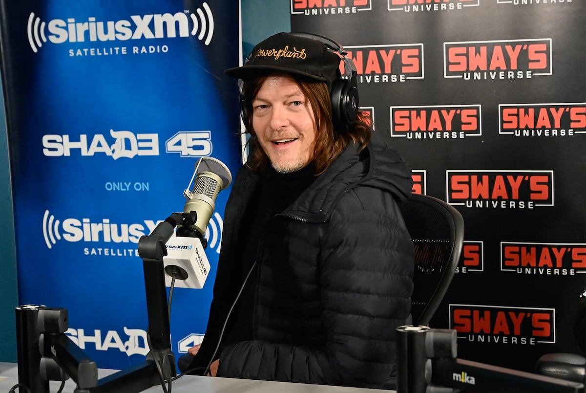 Norman Reedus smiling