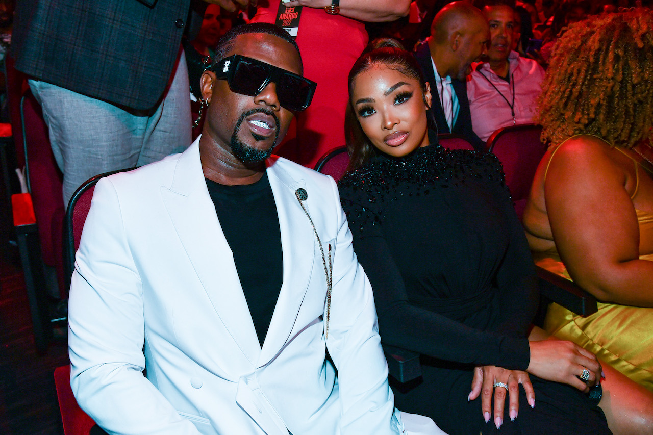 Ray J and Princess Love at the 2022 BET Awards; Love is moving forward with their divorce