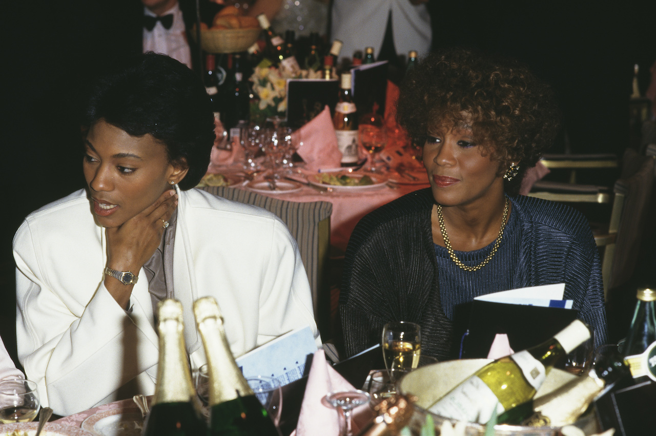 Robyn Crawford and Whitney Houston at event in 1988; Houston denied romance rumors with Crawford, which Crawford admits hurt