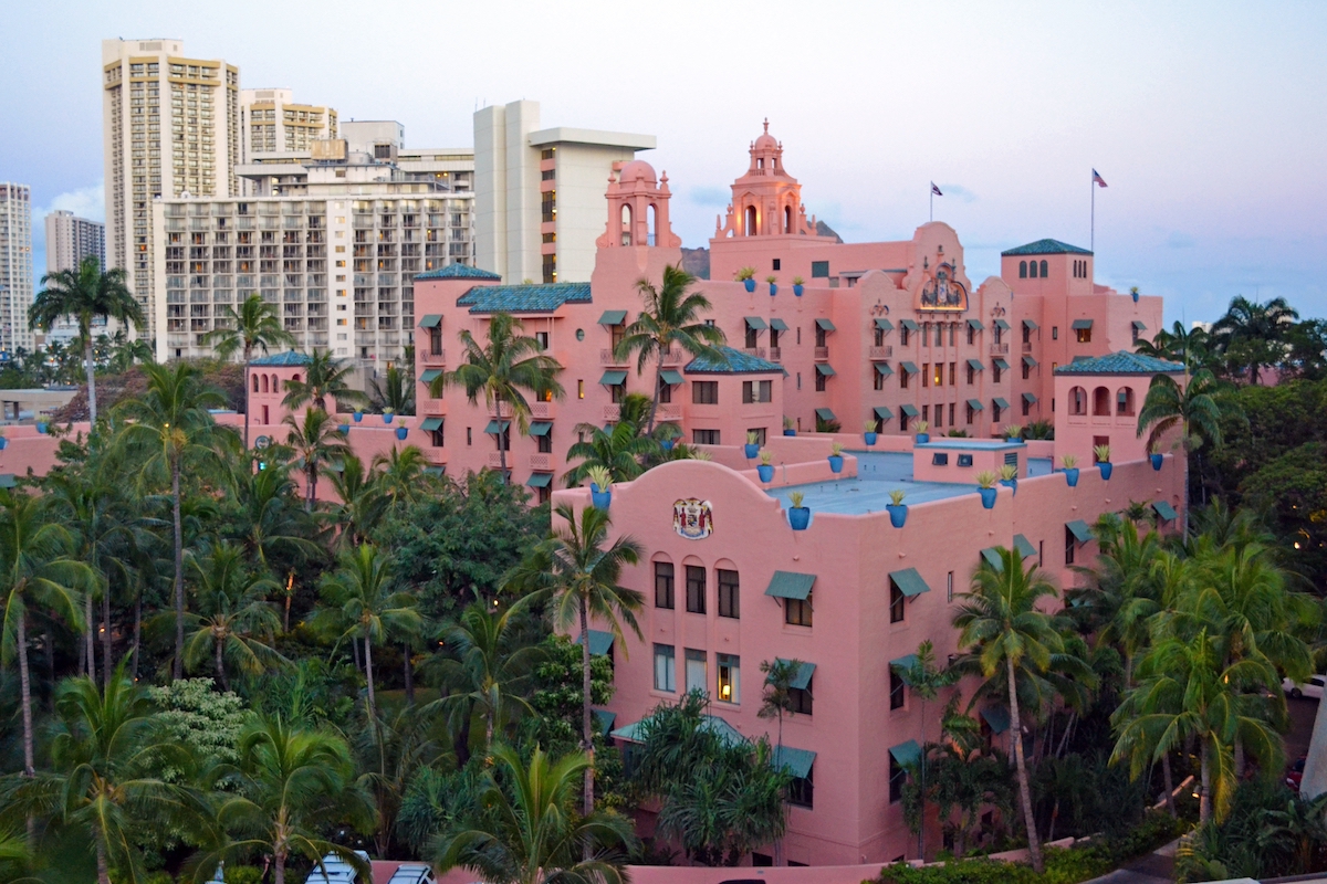 Royal Hawaiian Hotel featured in shows like 'Mad Men' and films like 'Charlie's Angels' and 'Punch-Drunk Love'
