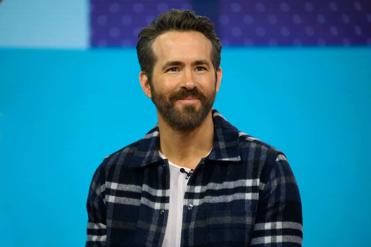 Ryan Reynolds smiling