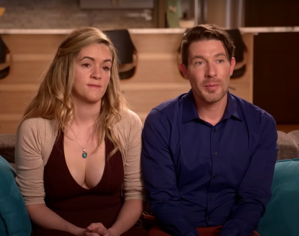 Dannielle and Garrick Merrifield film a confessional for TLC's Seeking Sister Wife