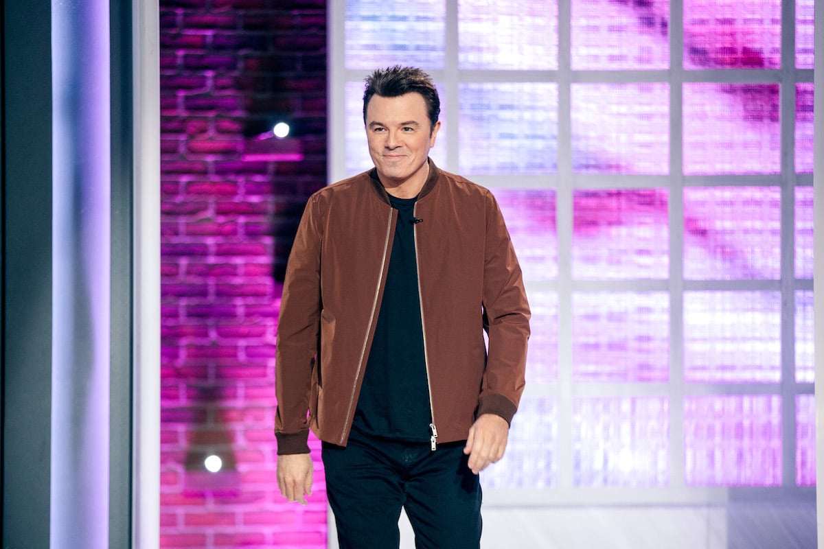 Seth MacFarlane smiling