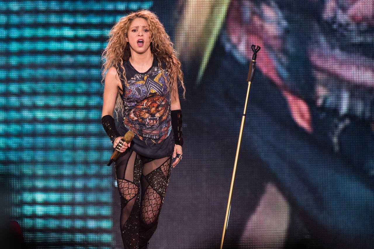 Shakira, pictured performing in 2018, faces years in prison and a hefty fine