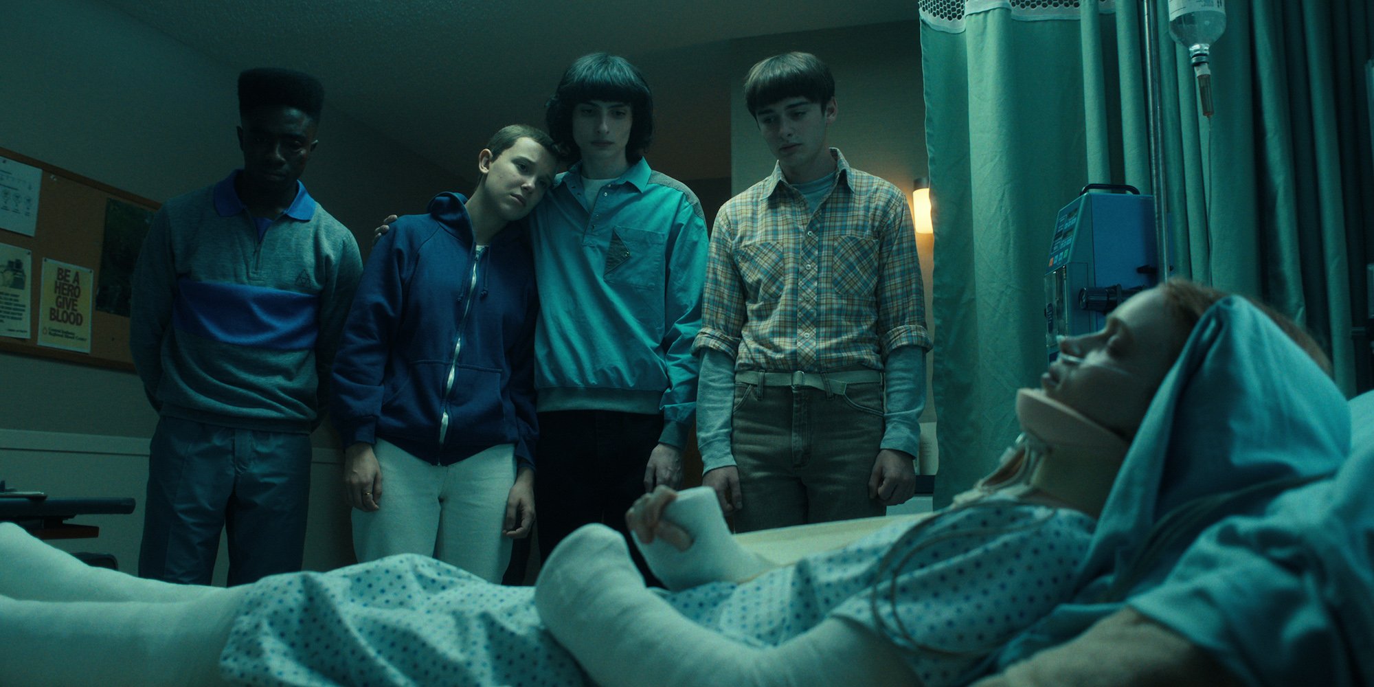 'Stranger Things' Season 4 ended with Max in a coma, seen here in a hospital bed. Here's everything the Duffer Brothers have said about 'Stranger Things' Season 5.