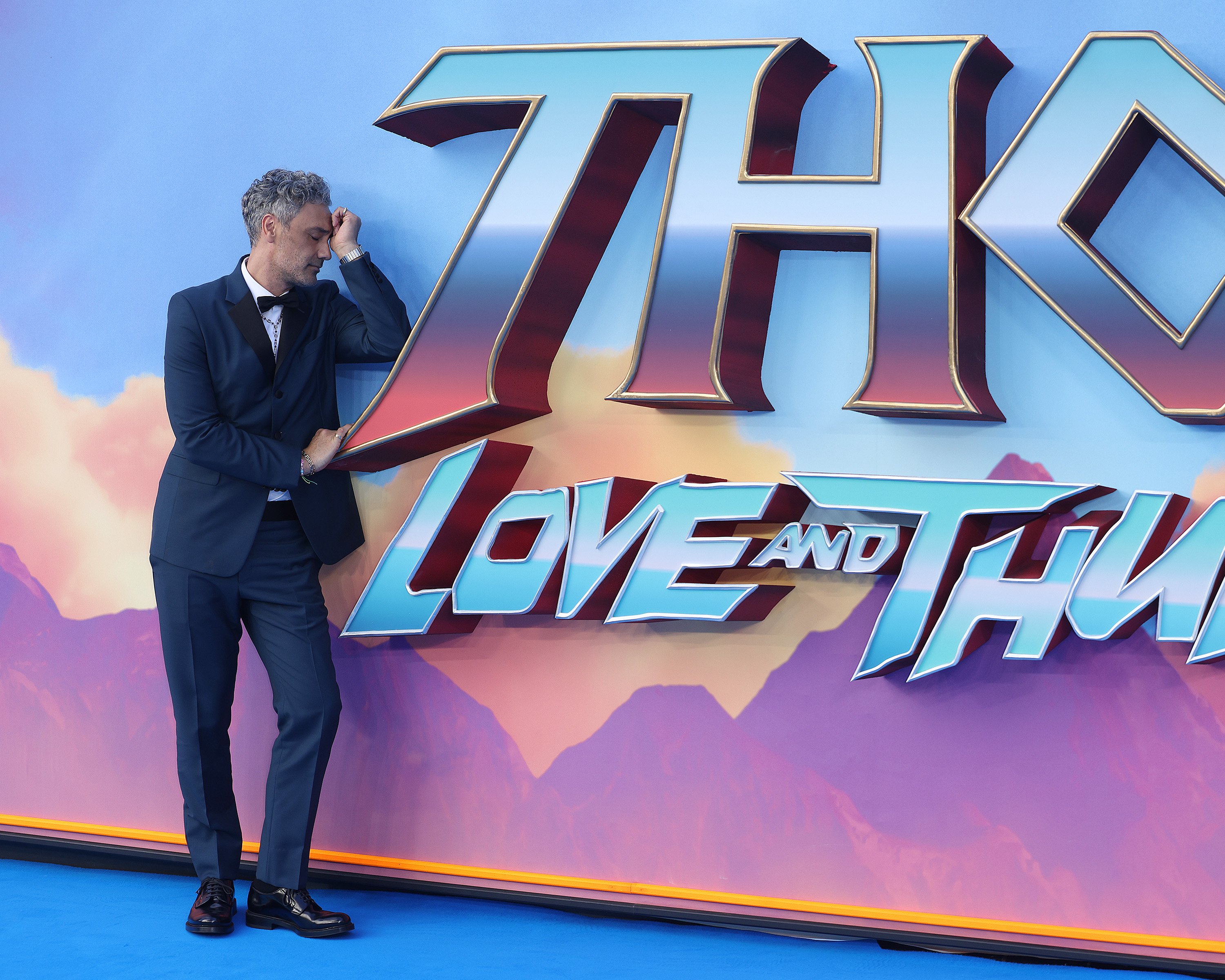 Taika Waititi attends a UK Gala screening for Thor: Love and Thunder