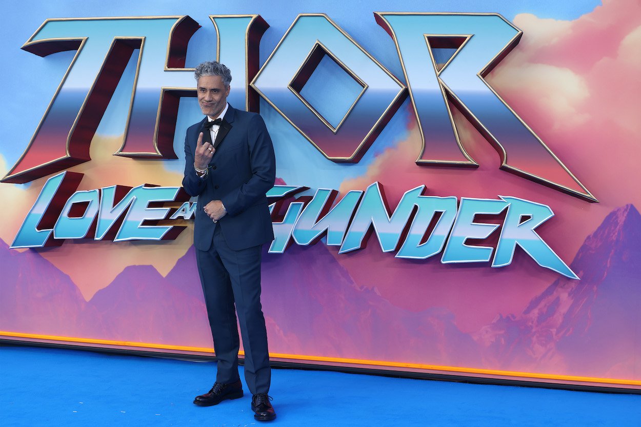 Taika Waititi attends a 'Thor: Love and Thunder' screening in London in July 2022. Waititi said his 'Thor: Ragnarok' was so successful right away that Marvel greenlit 'Thor: Love and Thunder' almost immediately.