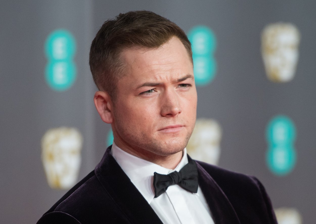 Taron Egerton attends the EE British Academy Film Awards in 2020. Egerton is one of several actors rumored to be up for the part of Wolverine in the MCU, and he's talked with Marvel about the possibility.