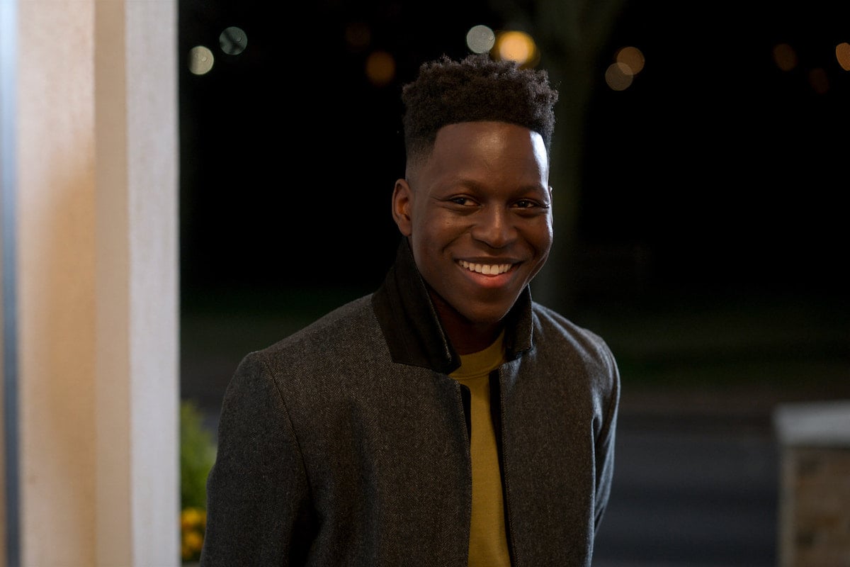 'Ted Lasso': Sam (Toheeb Jimoh) smiles in the doorway