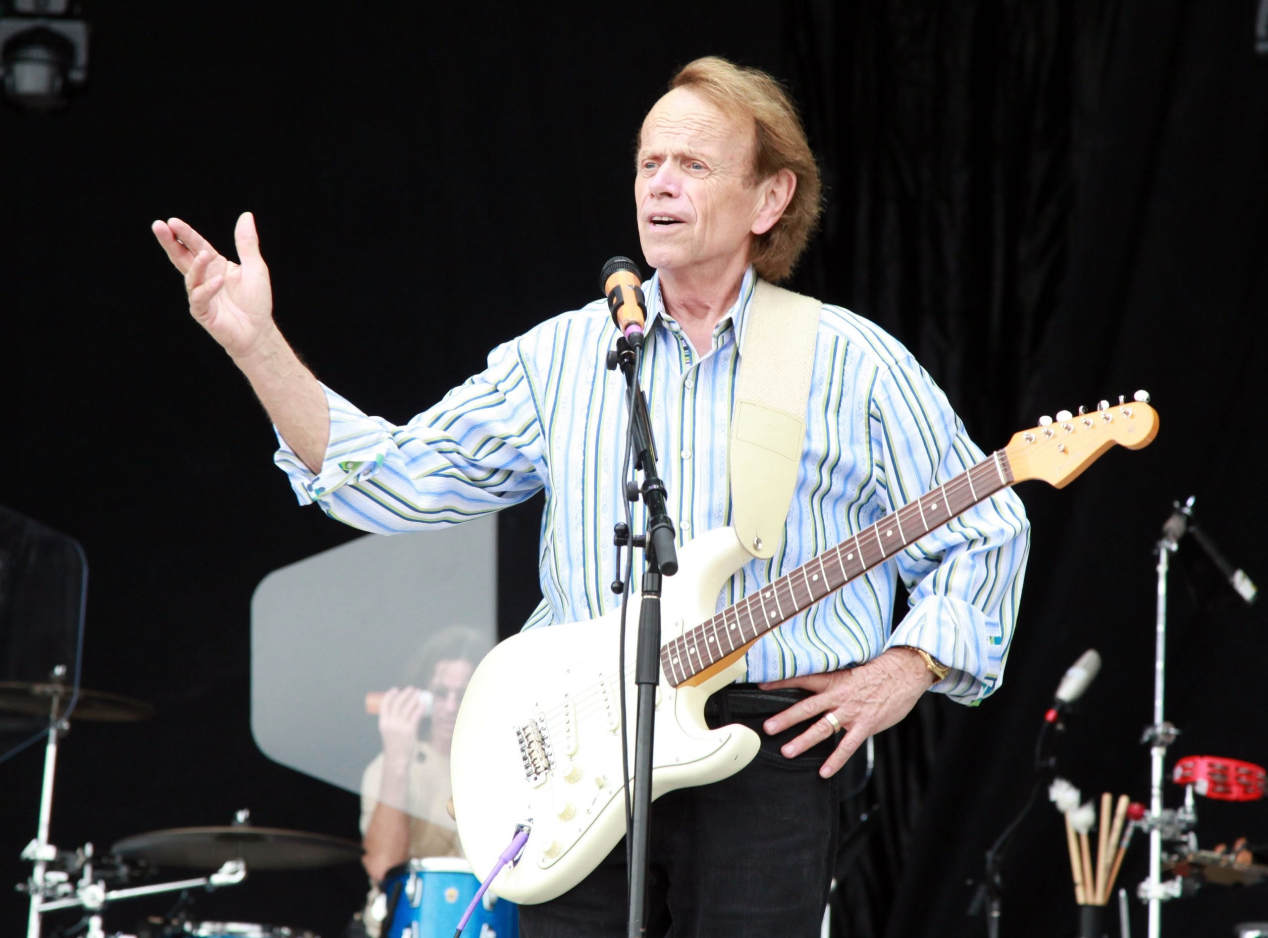 Musician Al Jardine of The Beach Boys performs onstage during Day 4 of Bonnaroo 2012