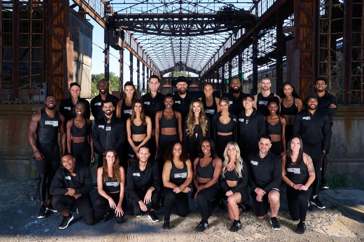 ‘The Challenge: USA’ cast Melvin ‘Cinco’ Holland Jr., Cashay Proudfoot, Leo Temory, Alyssa Lopez, Justine Ndiba, Cely Vazquez, Tiffany Mitchell, Derek Xiao, Azah Awasum, and Javonny Vega. Pictured (L-R bottom row): David Alexander, Cayla Platt, Tyson Apostol, Tasha Fox, Desi Williams, Shannon St. Clair, Domenick Abbate, and Sarah Lacina