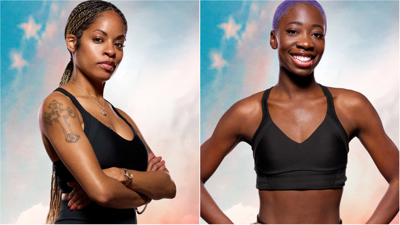Tiffany Mitchell and Cashay Proudfoot pose for 'The Challenge: USA'