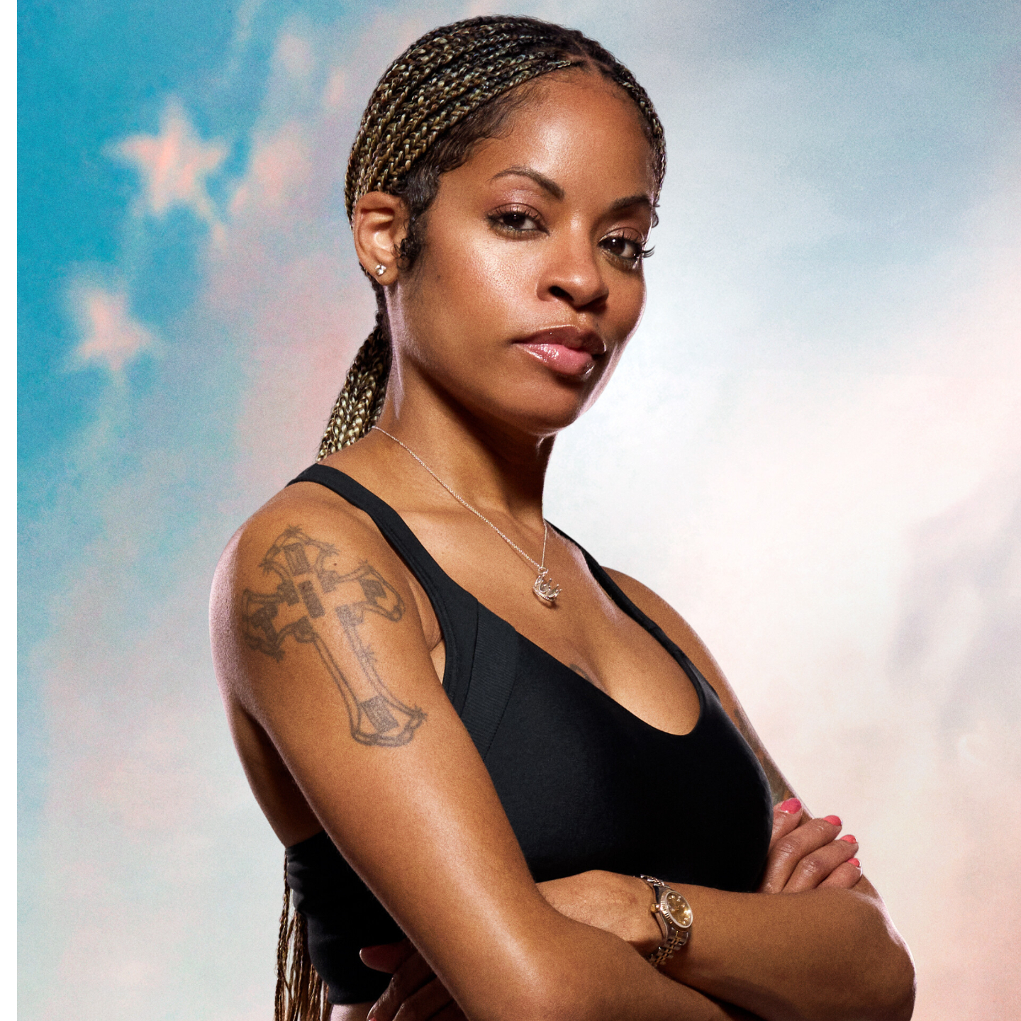 Tiffany Mitchell posing for 'The Challenge: USA' cast photo