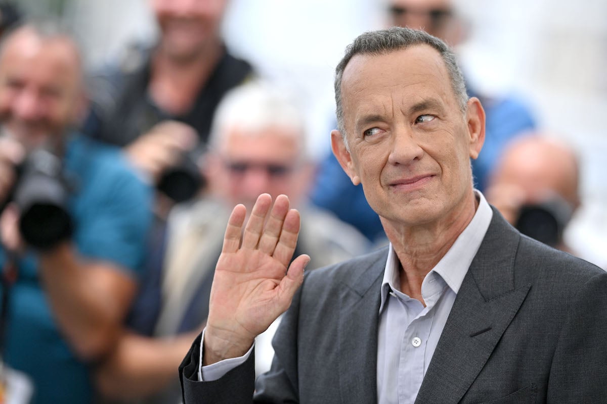 Tom Hanks waves at Cannes for Elvis, another historic movie Hanks says are not nostalgic
