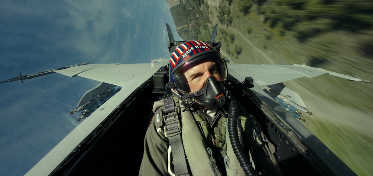 Tom Cruise as Lt. Pete 'Maverick' Mitchell in 'Top Gun: Maverick.' The movie was already Tom Cruise's most successful film before it broke 'Titanic's record as Paramount's highest-earning domestic movie.