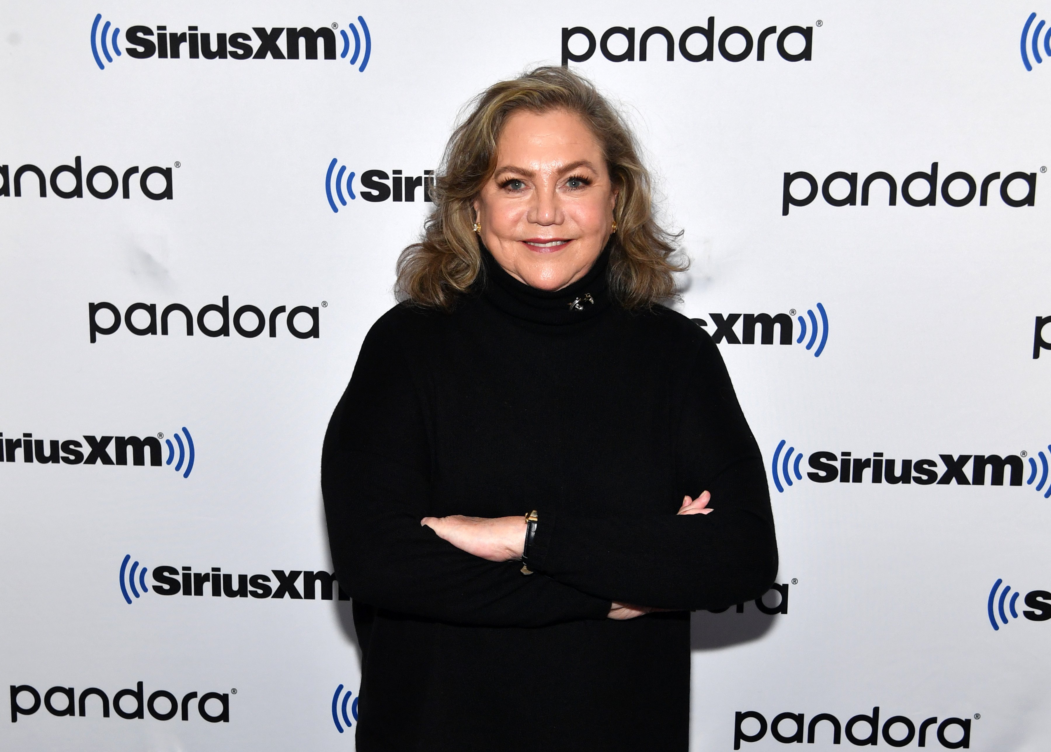 Kathleen Turner visits SiriusXM Studios on November 12, 2019