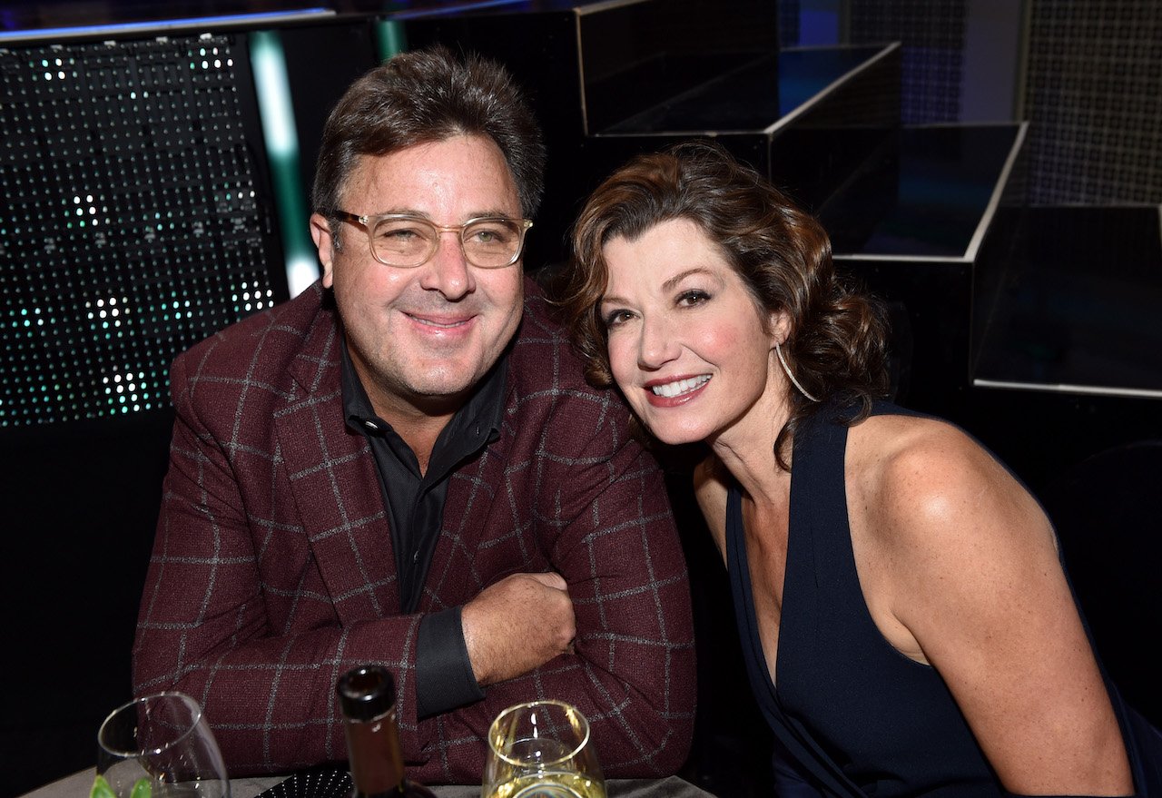 Vince Gill and Amy Grant attend the 2017 CMT Artists of the Year
