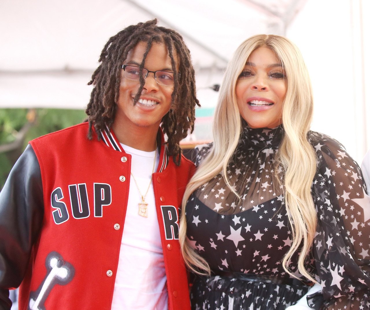 Wendy Williams and her son Kevin Hunter Jr.; Williams and her son are reportedly estranged