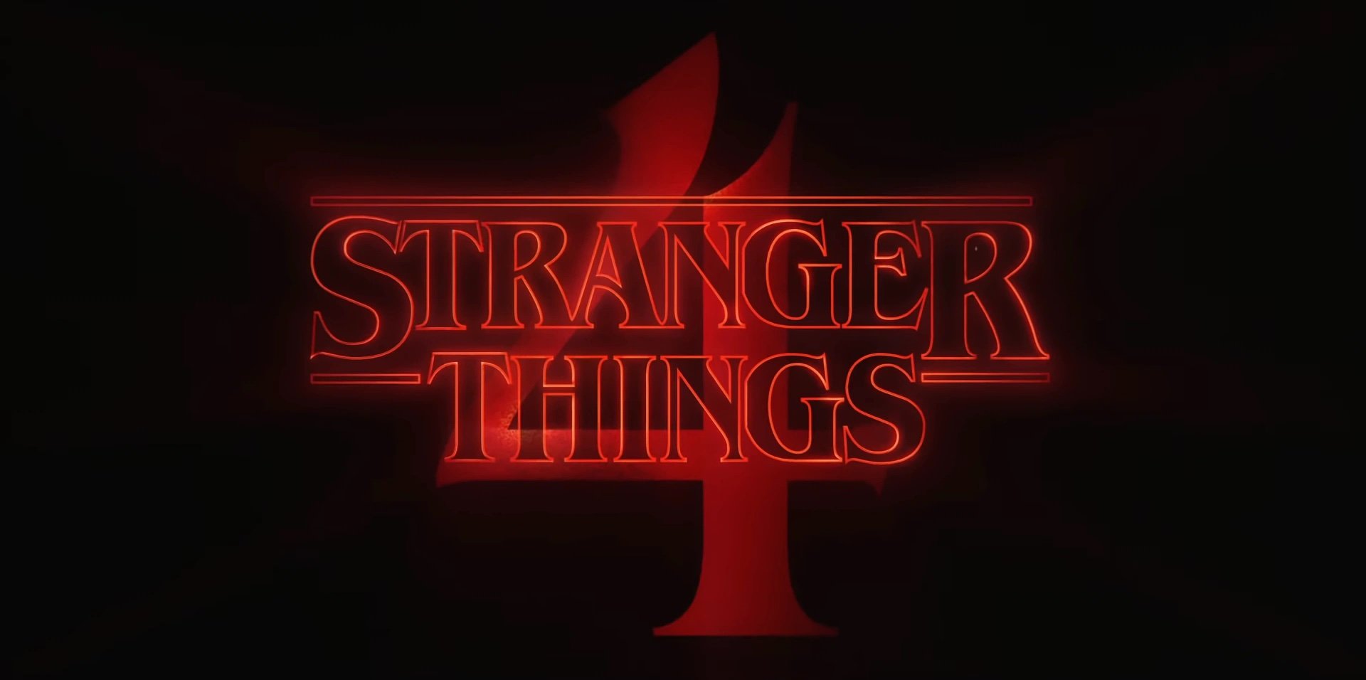 Who dies in 'Stranger Things' Season 4? This image contains the logo for 'Stranger Things' Season 4.