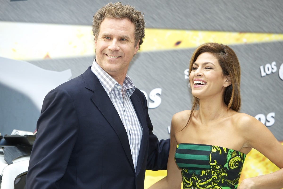 Will Ferrell and Eva Mendes