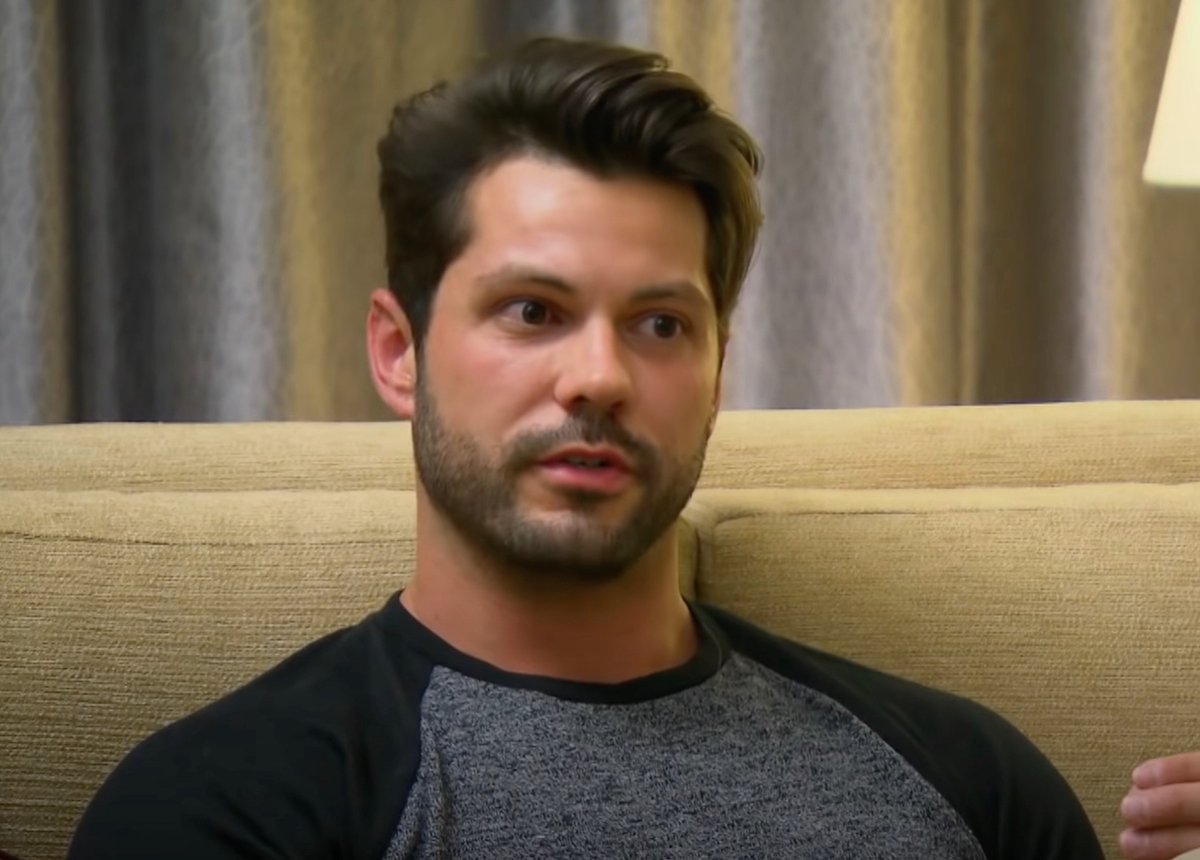 Zach Justice speaks with Pastor Cal during a counseling session on Season 10 of Married at First Sight