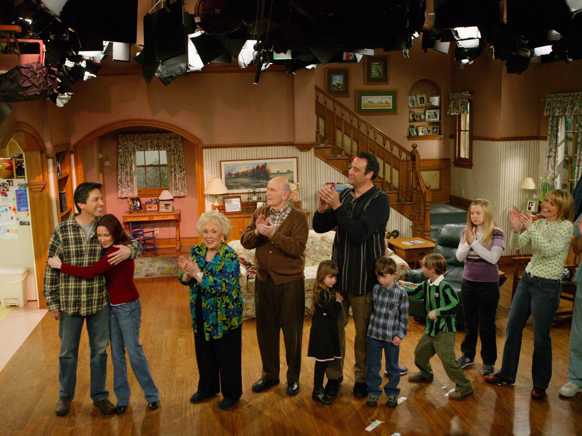 The cast of 'Everybody Loves Raymond' at the taping of the final episode