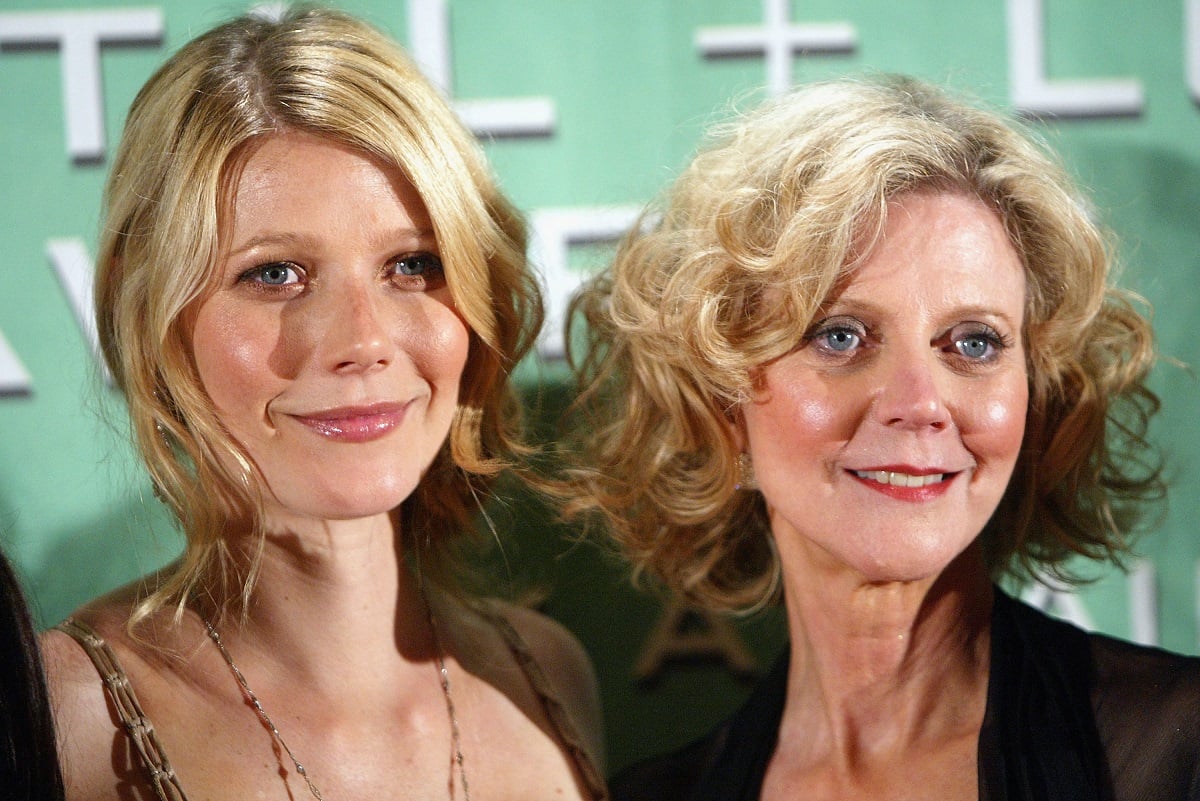 gwyneth paltrow mom blythe danner