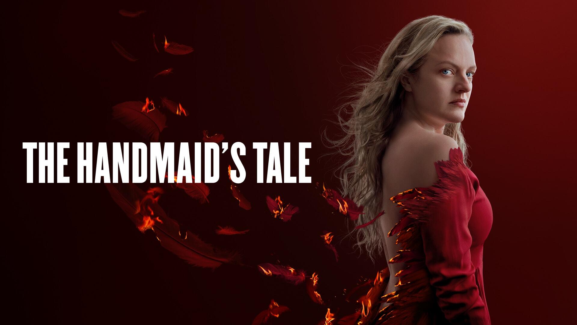 June Osborne (Elisabeth Moss) in a promo image for the Hulu series 'The Handmaid's Tale'