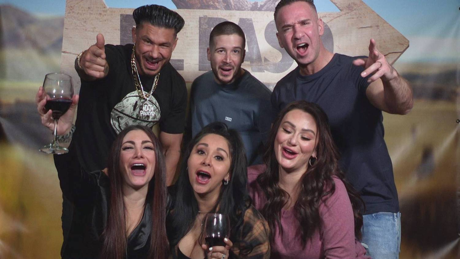 'Jersey Shore: Family Vacation' cast in El Paso, Texas, with the exception of Angelina Pivarnick