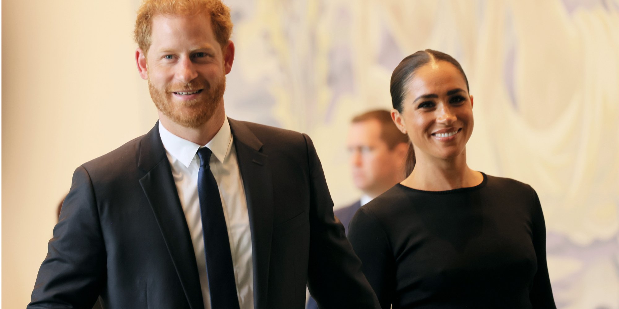 Prince Harry and Meghan Markle attend a United Nations Event in July 2022.