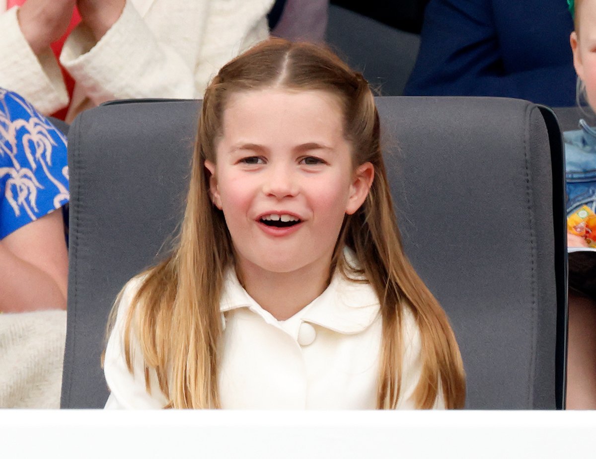 Princess Charlotte smiling