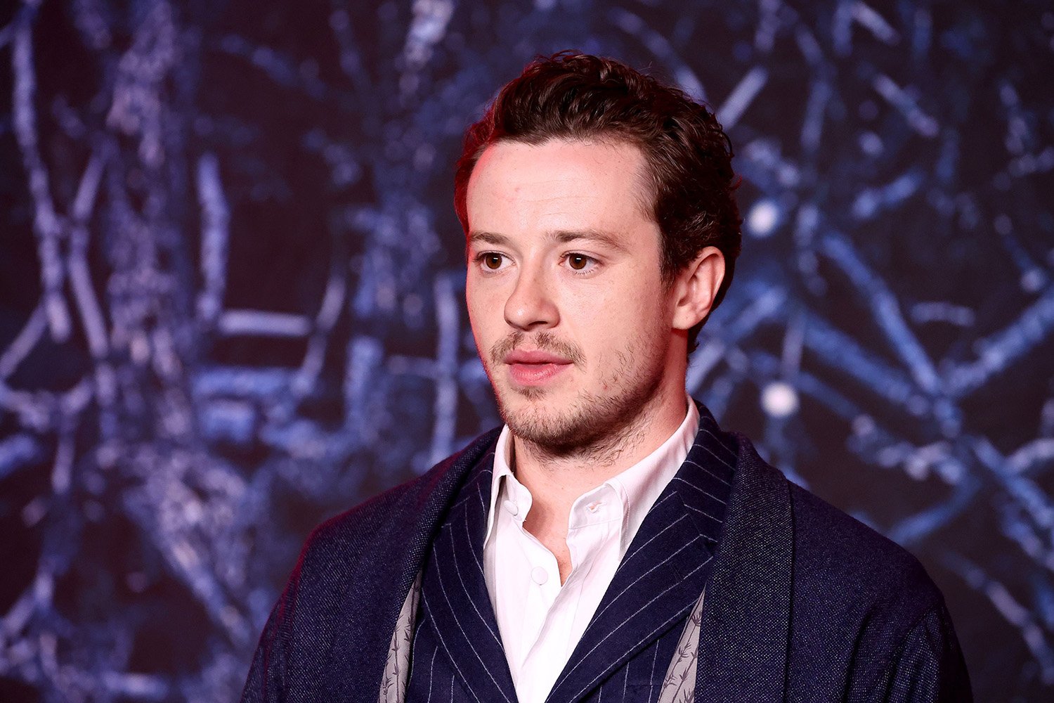 Eddie Munson actor Joseph Quinn attends the Stranger Things 4 premiere.