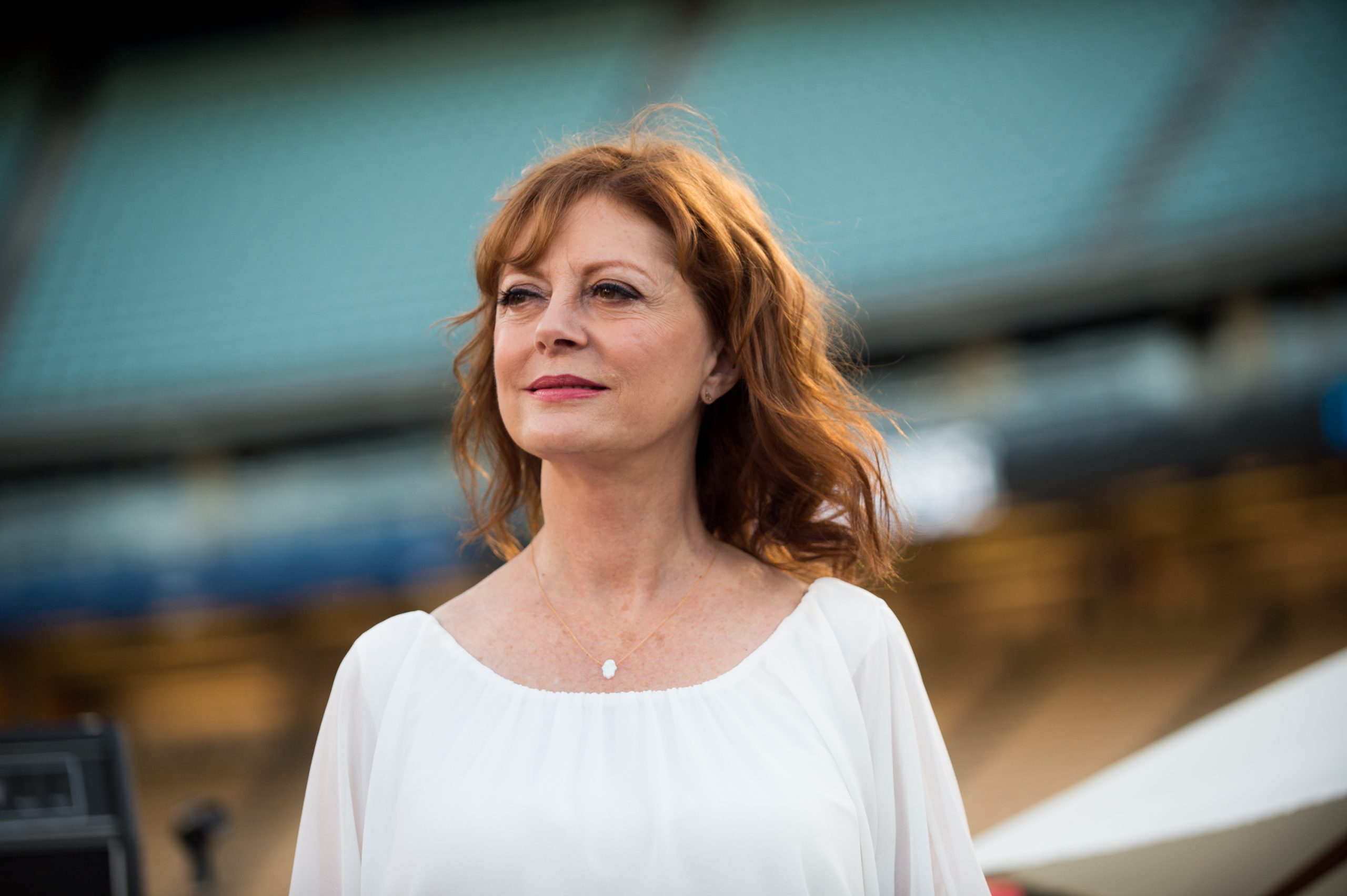 Susan Sarandon attends Clayton Kershaw's 4th annual 'Ping Pong 4 Purpose Celebrity Tournament' at Dodger Stadium