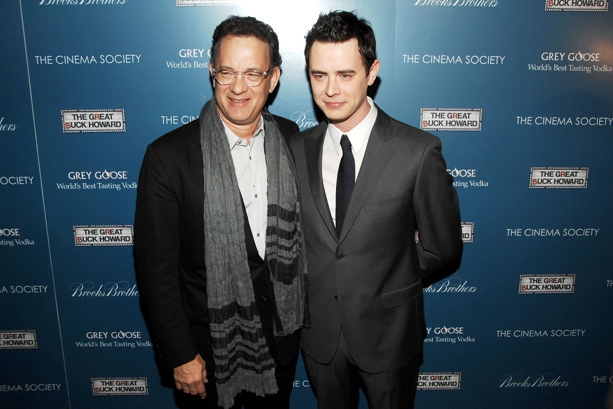 tom hanks son colin