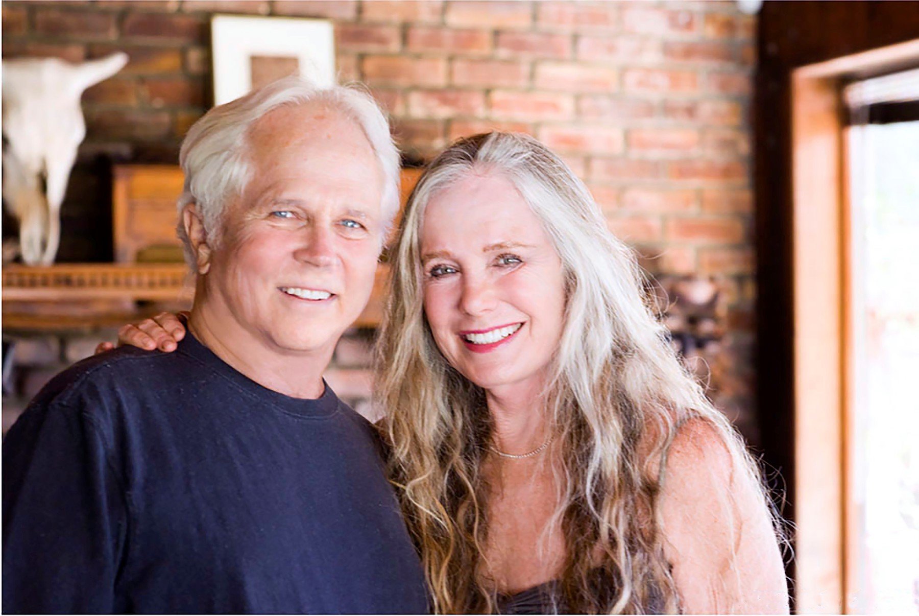 Tony Dow smiling with wife Lauren Shulkind