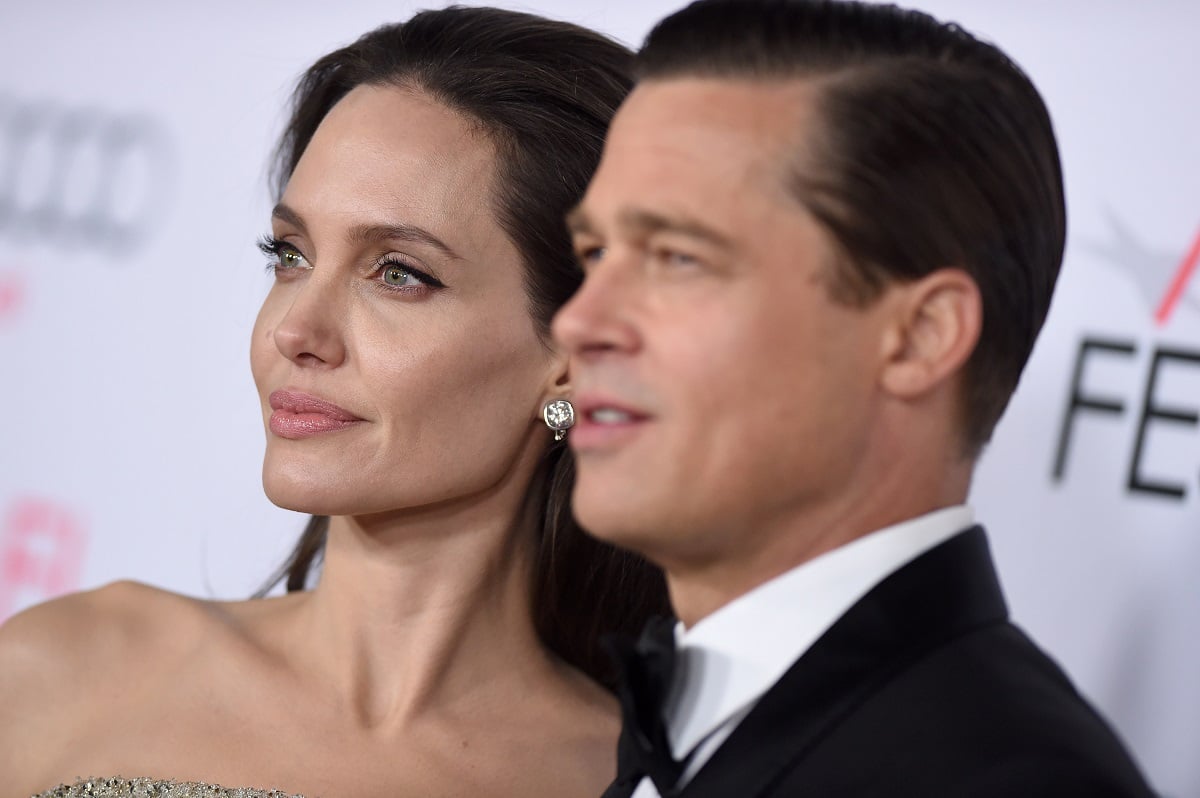Angelina Jolie and Brad Pitt at AFI Fest.