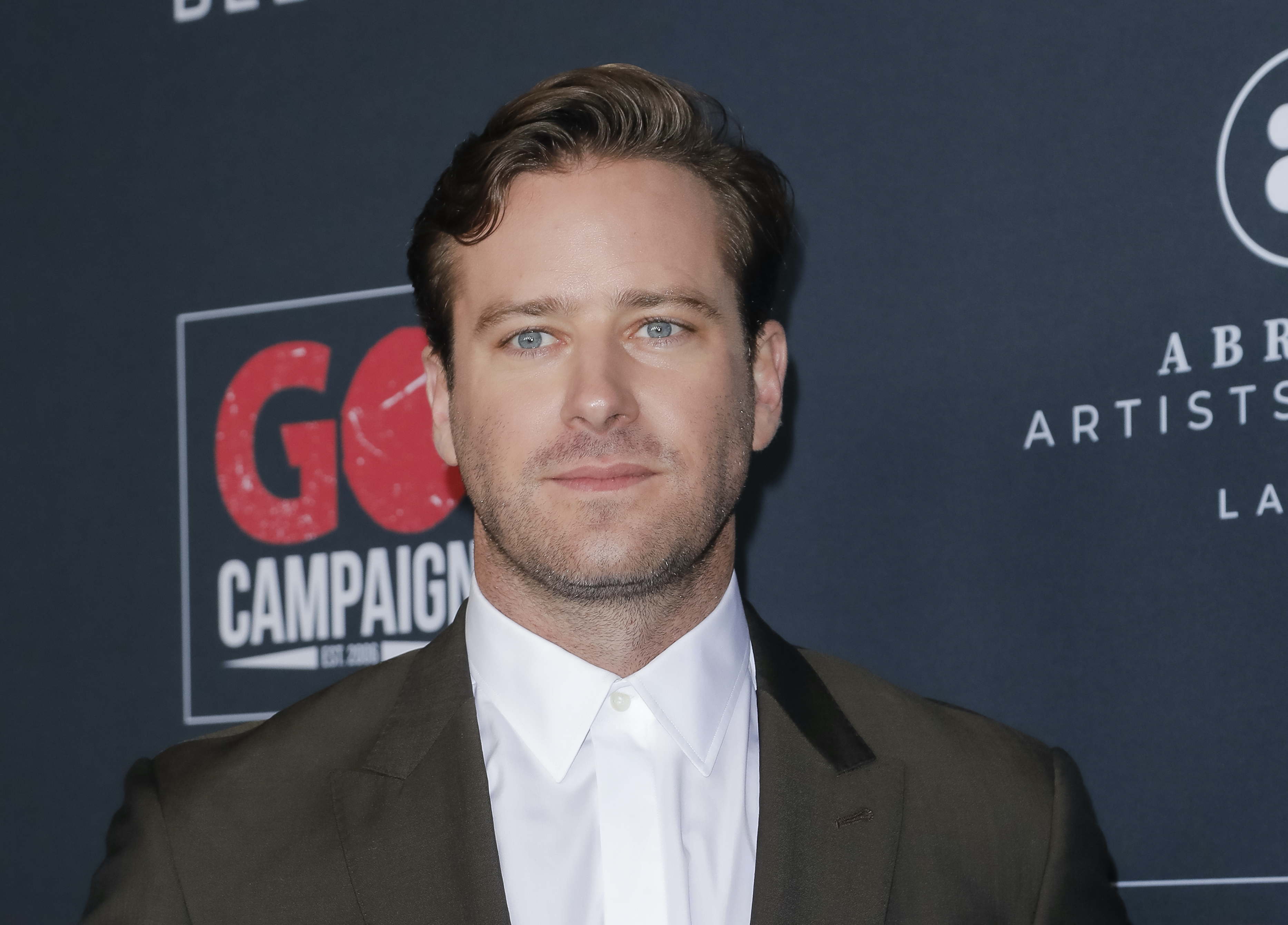 Armie Hammer attends the Go Campaign's 13th annual gala