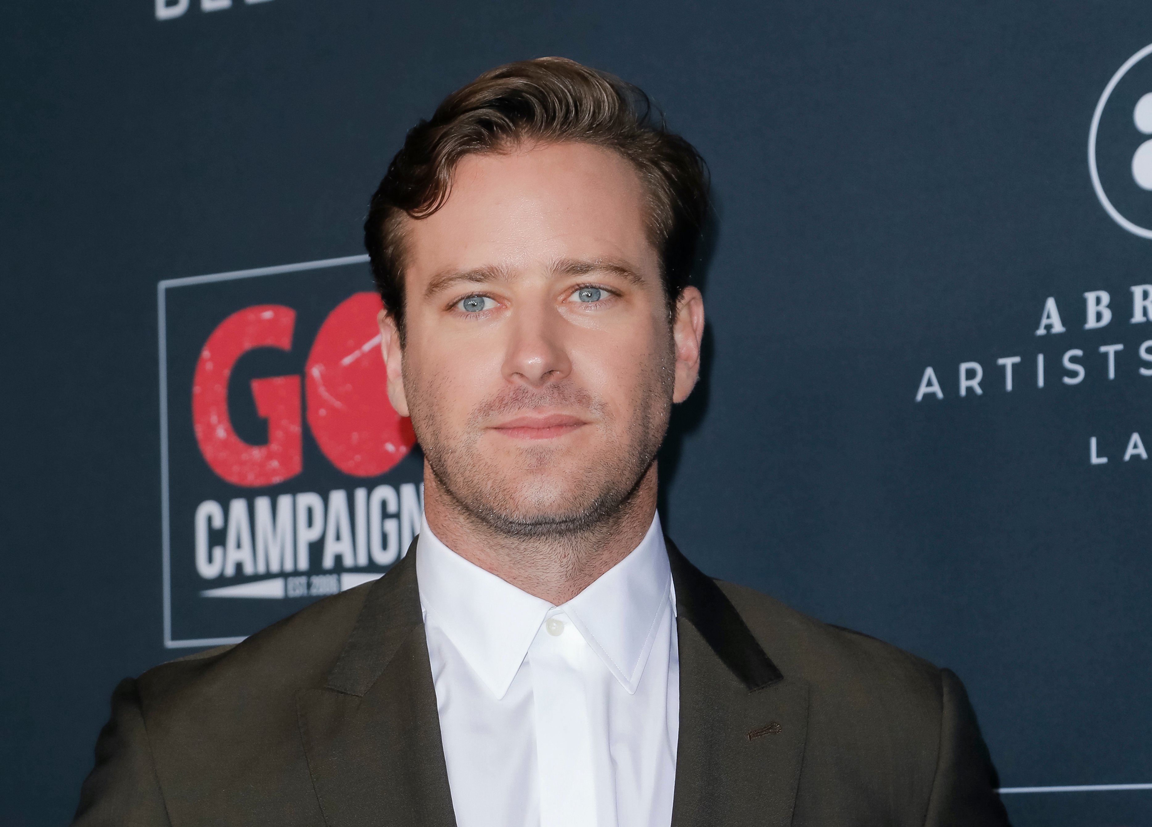 Armie Hammer attends the Go Campaign's 13th annual gala