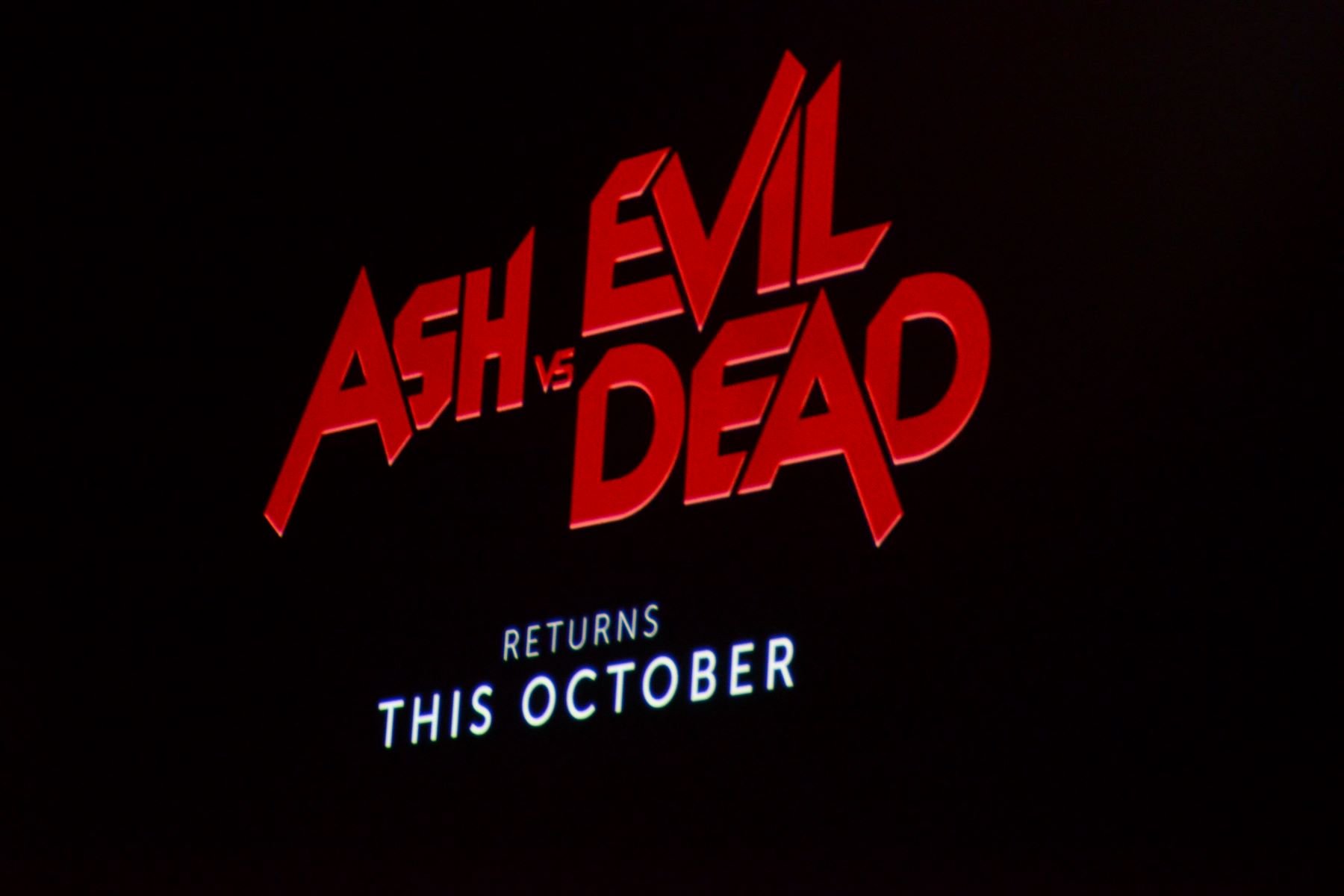'Ash vs. Evil Dead' Comic-Con panel presentation in San Diego, California