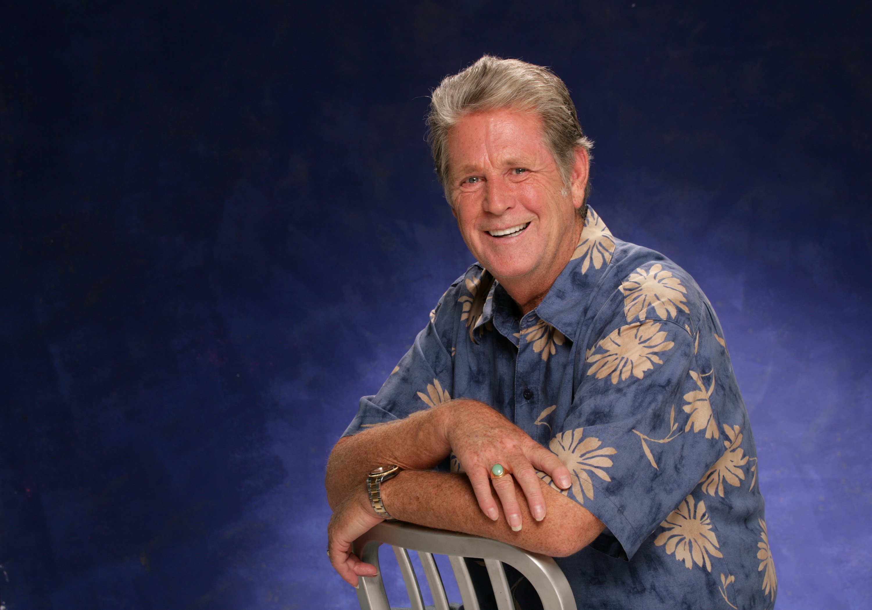 Singer, songwriter, and founding member of The Beach Boys, Brian Wilson poses for a Portrait session