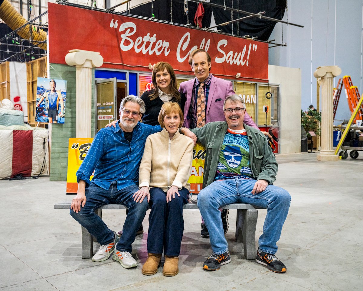 'Better Call Saul' series finale: Co-creators Vince Gilligan and Peter Gould sit with Bob Odenkirk, Rhea Seehorn and Carol Burnett