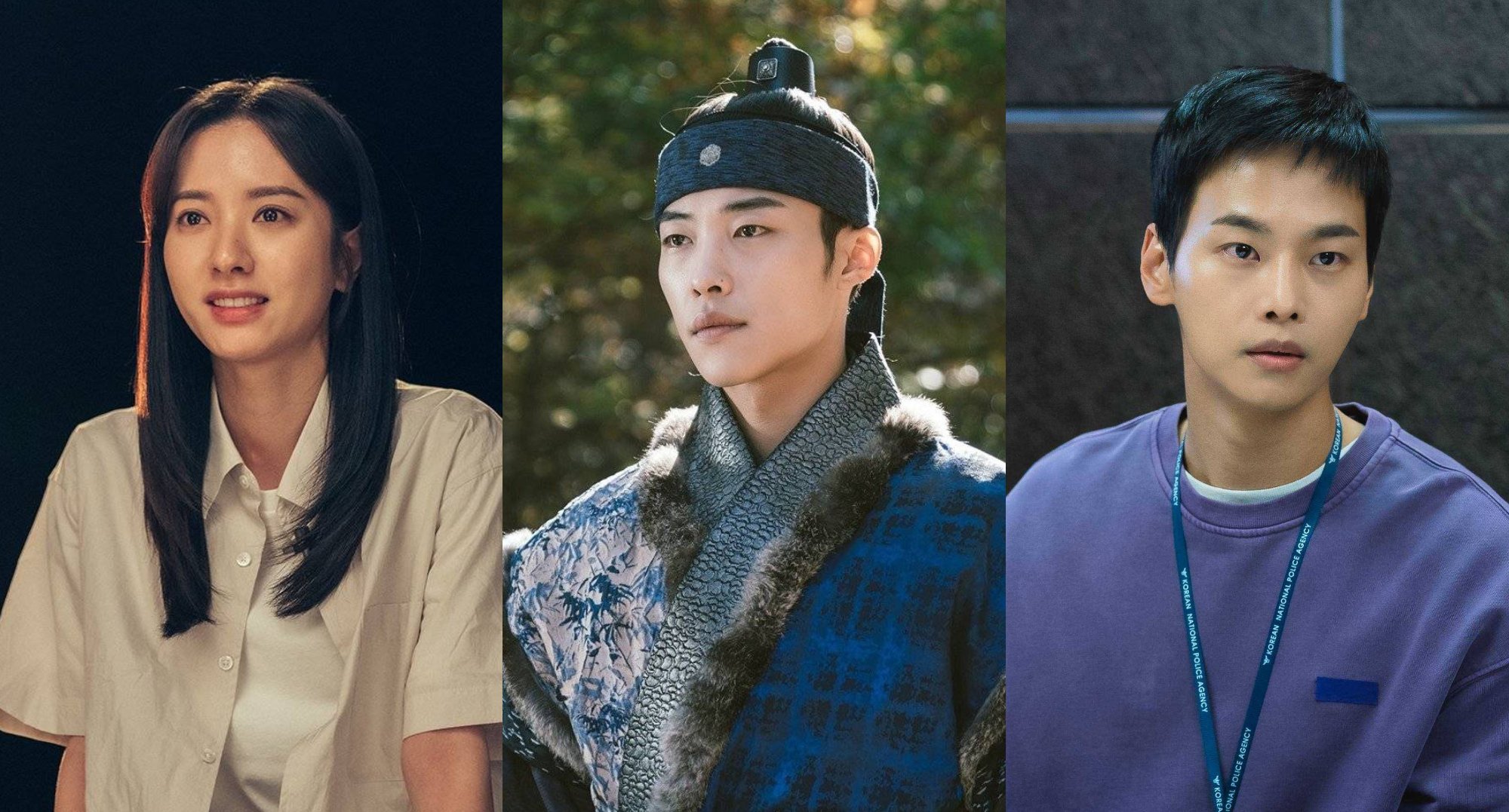 Bona, Woo Do-hwan, and Cha Hak-yeon for 'Joseon Lawyer' K-drama.