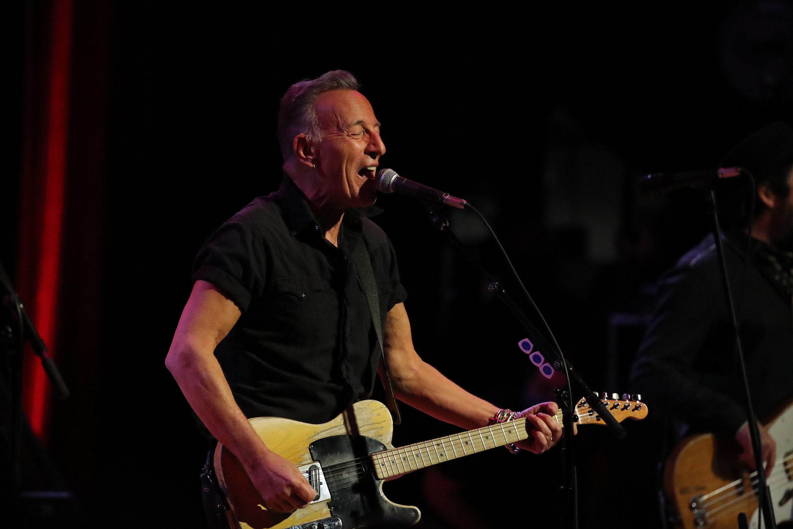 Bruce Springsteen performs at the 7th Annual John Henry's Friends Benefit