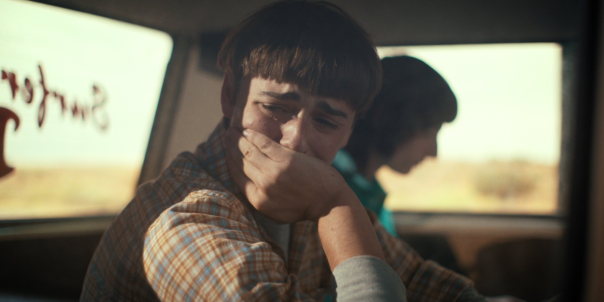 The Byler Script supposedly added more detail to the van scene, seen here, in 'Stranger Things' Season 4.